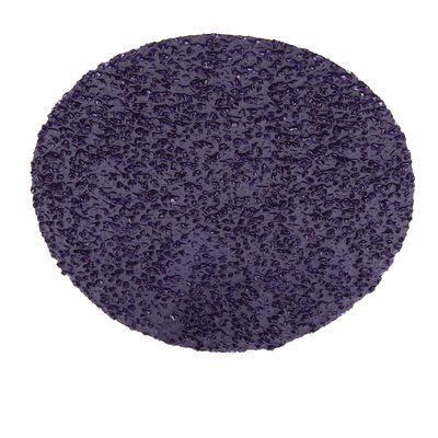 Cubitron II 33389 Premium Quick-Change Grinding Disc, 3 in Dia, 36+ Grit, Ceramic Abrasive, 20000 rpm, Purple