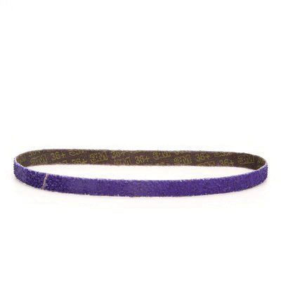 Cubitron II 33443 File Belt, 1/2 in W x 18 in L, 36 Grit, Purple