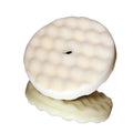 Perfect-It 05706 Double-Sided Compound Pad, 8 in Dia, Hookit Attachment, Foam Pad, White