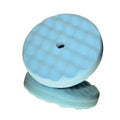 Perfect-It 05708 Double-Sided Ultrafine Polishing Pad, 8 in Dia, Quick Connect Attachment, Foam Pad, Blue