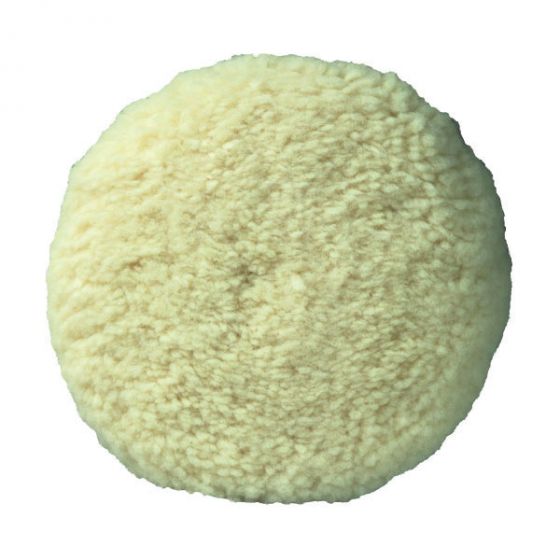 3M 05723 Single Sided Compound Pad, 8 in Dia, Hookit Attachment, Foam Pad, White