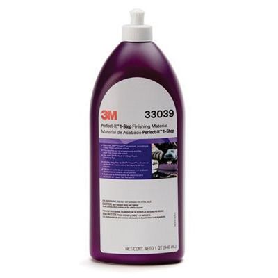 Perfect-It 33039 One Step Finishing Material, 32 fl-oz Bottle, Purple, Liquid