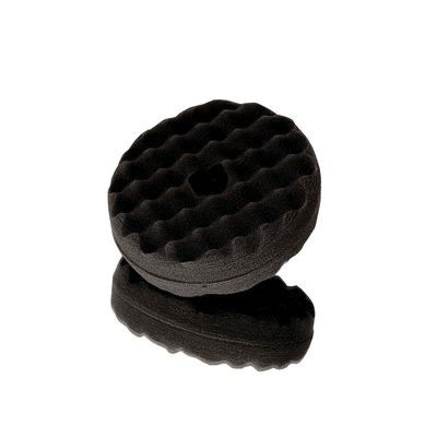 Perfect-It 33285 Double Sided Polishing Pad, 6 in Dia, Quick Connect Attachment, Foam Pad, Gray