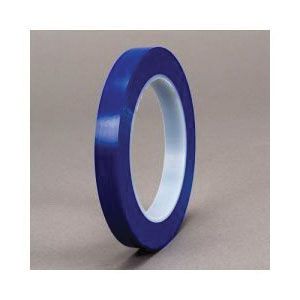 Scotch 06408 471+ Series Fine Line Masking Tape, 36 yd x 1/2 in, 5.3 mil THK, Indigo