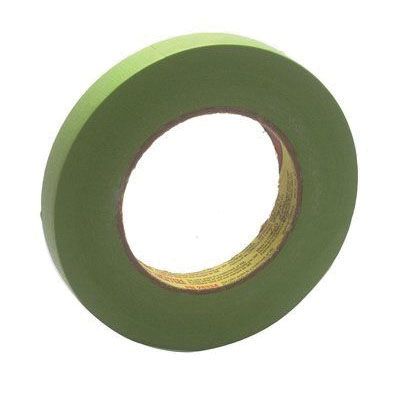 Scotch 26334 233+ Series Performance Masking Tape, 55 m x 18 mm, Green 3/4 SLEEVE