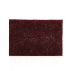 Scotch-Brite 07447 Non-Woven Sanding Hand Pad, 6 in W x 9 in L, 320/400 Grit, A Very Fine Grade, Maroon
