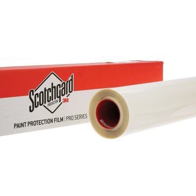 Scotchgard 94905 Pro Series Paint Protection Film, 120 ft x 0.4 in, 8 mil THK, Clear