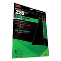 Wetordry 32043 Sandpaper, 9 in W x 11 in L, 220 Grit, Aluminum Oxide Abrasive, Black, Wet/Dry